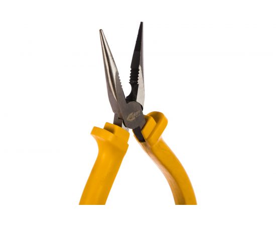 Плоскогубцы 160мм комбинированные с удлиненными закругленными губками, изолированная 1-компонентная ручка, полиро��анная GRIFF 003927 – изображение 2