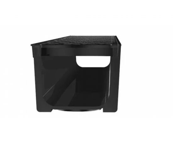 Пластиковый лоток Стилот SteePlain DN100 H100 с пластиковой решеткой P1010P – изображение 2