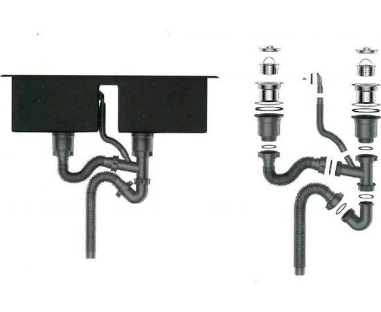 Кухонная мойка из нержавеющей стали Gerhans RK37843-S – изображение 2