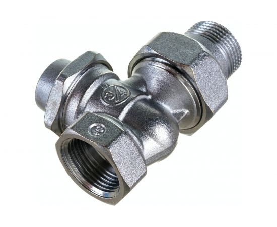 Комплект для подключения радиатора Giacomini R470F-KV, прямой, DN-20, 3/4, 3/4, ВН, с увеличенным проходом R470FX064 – изображение 2