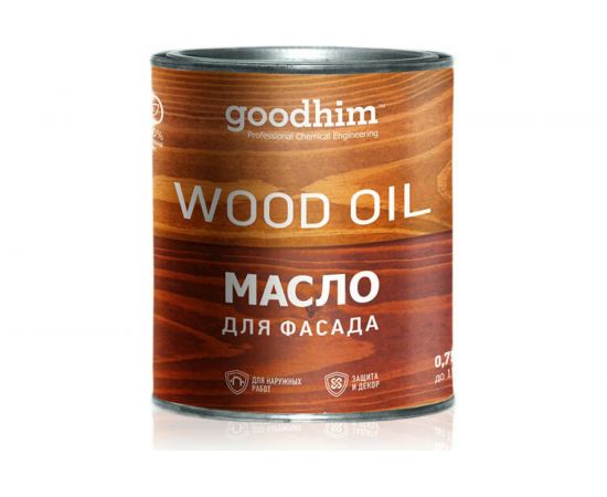 Масло для фасада Goodhim гранат, 0,75 л 00234 – изображение 2