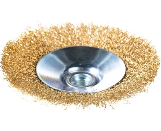 Щетка Тарелка (125 мм; М14) для УШМ КЕДР 148-0125 208047 – изображение 3