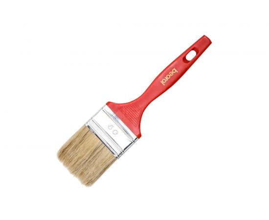 Плоская кисть для лака BEOROL 60 Х 9 мм 40558 – изображение 4