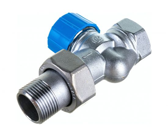 Комплект для подключения радиатора Giacomini R470F-KV, прямой, DN-20, 3/4, 3/4, ВН, с увеличенным проходом R470FX064 – изображение 5