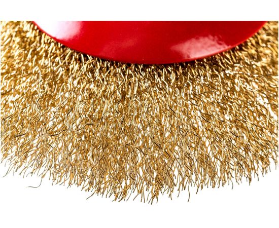 Щетка Тарелка (125 мм; М14) для УШМ КЕДР 148-0125 208047 – изображение 5