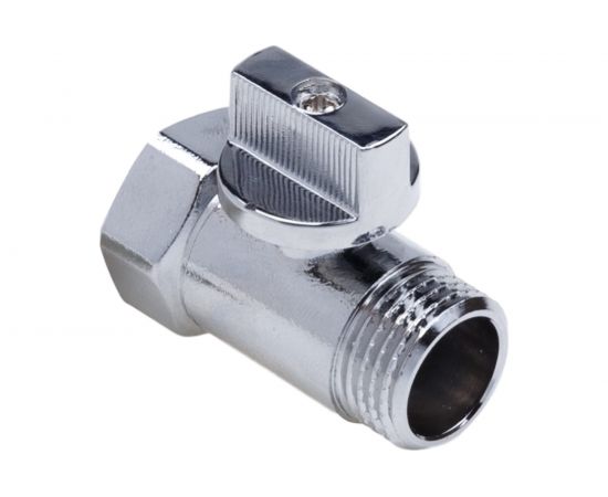 Шаровой кран AQUALINK мини хром вн-нар 1/2 m Cr 1321 – изображение 5