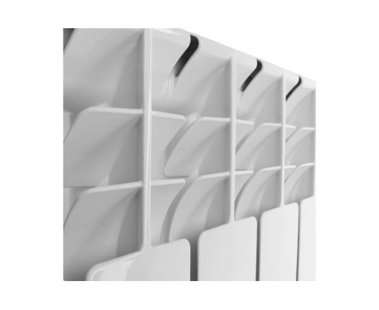 Алюминиевый радиатор ROMMER Optima 500 6 секций RAL9016 89557 – изображение 8