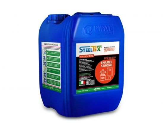 Реагент для очистки сильнозагрязненных водонагревателей SteelTEX ENAMEL Strong 2021080010 