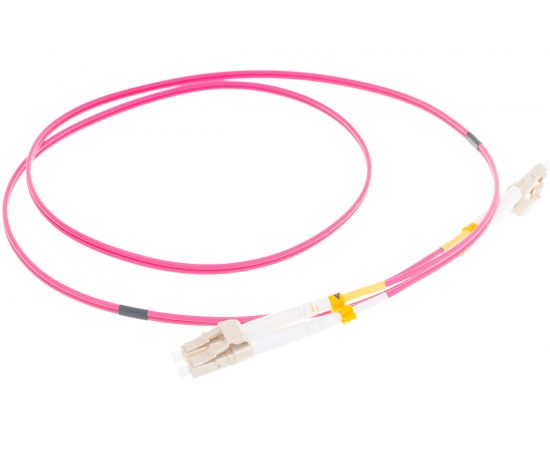 Соединительный волоконно-оптический шнур NIKOMAX маджента, 1м NMF-PC2M4C2-LCU-LCU-001 