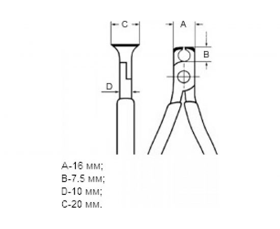 Кусачки для механико�� торцевые KNIPEX KN-6901130 – изображение 2
