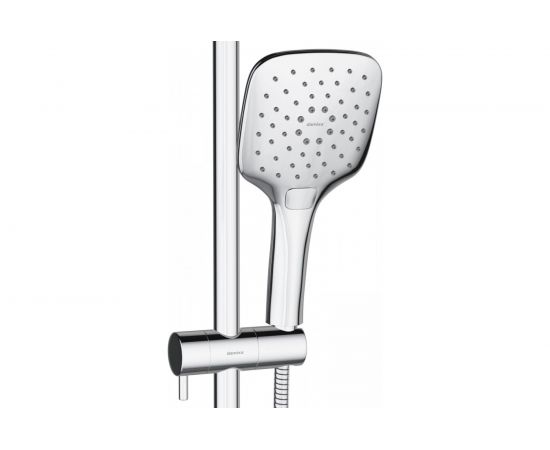 Душевая система Damixa верхний душ 230мм, ручн.душ 120мм, 3 режима, штанга 1010мм 978200000 – изображение 2