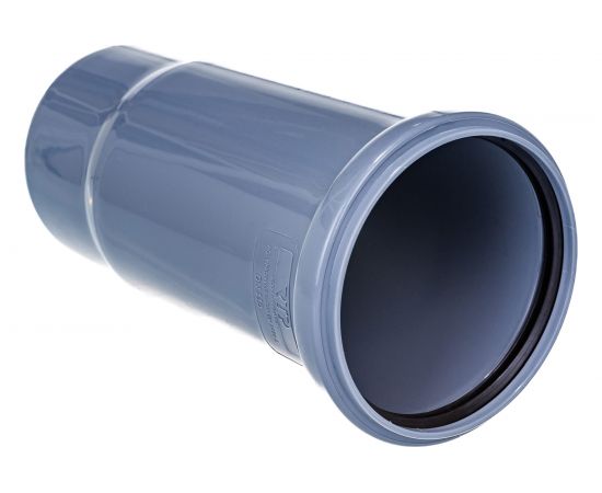 Компенсационный патрубок RTP 110 мм, серый 11367 – изображение 3