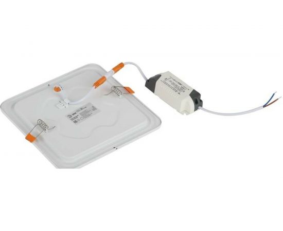 Светодиодный квадратный светильник ЭРА LED 2-12-4K LED 12W 220V 4000K Б0017491 – изображение 3