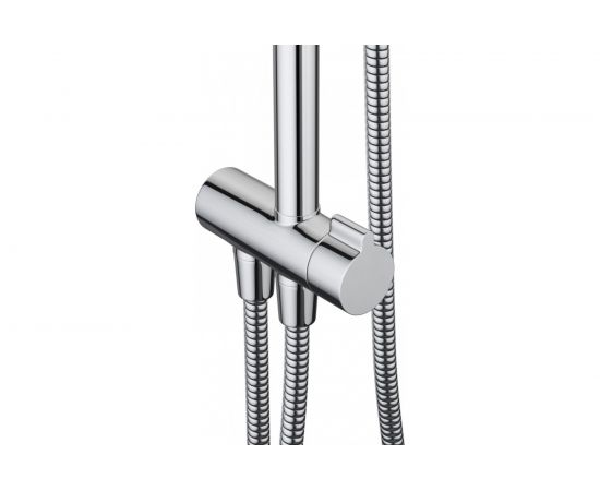 Душевая система Damixa верхний душ 230мм, ручн.душ 120мм, 3 режима, штанга 1010мм 978200000 – изображение 3