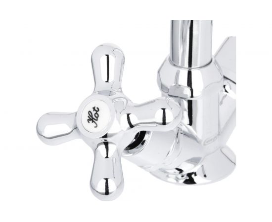 Смеситель для кухни СоюзКран поворотный излив 20 см, керамический кран-буксы 1/2, хром, цинк SK01-T204 567-063 – изображение 3