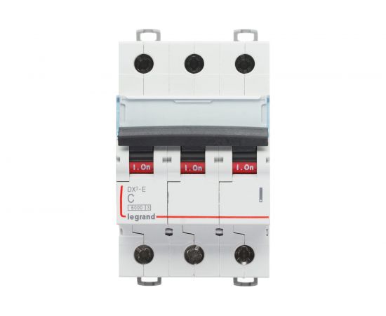 Автоматический выключатель 3п C 32А DX3-E 6кА Leg Legrand 407294 1009874 – изображение 4