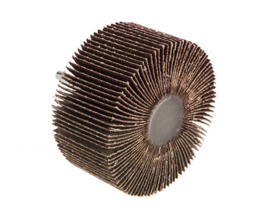 Круг лепестковый с оправкой (80х40 мм; P 80) ПРАКТИКА 649-110 – изображение 4