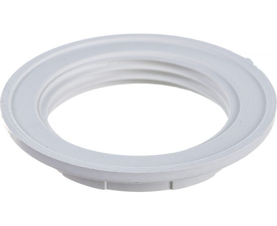 Кольцо для патрона ЭРА E27, пластик, белое Б0043681 – изображение 4
