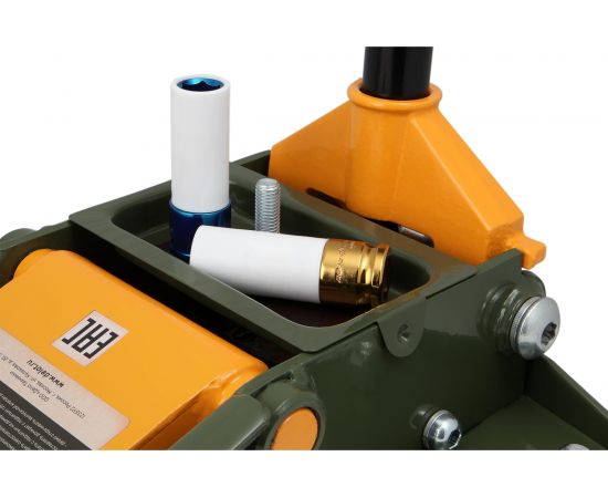 Подкатной домкрат Дело Техники двухплунжерный, 3.5 тонны, 100-533 мм 904435 – изображение 5