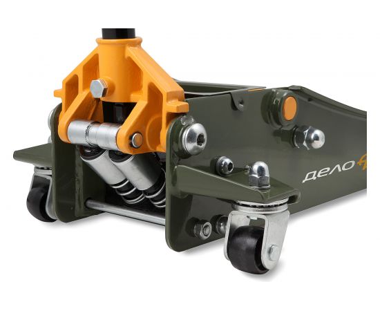 Подкатной домкрат Дело Техники двухплунжерный, 3.5 тонны, 100-533 мм 904435 – изображение 8