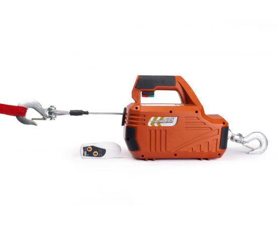 Электрическая переносная лебедка TOR SQ-04 250 кг 8,0 м 220 В с пультом 1140256 