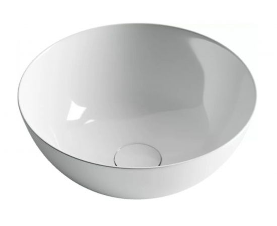 Накладной умывальник чаша Ceramica Nova Element круглая, 358х358х155 мм CN6002 