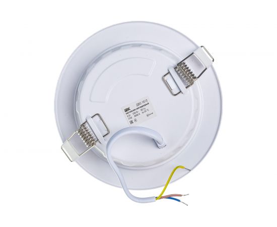 Светильник IEK ДВО 1612, LED, белый, круг, 9Вт, 3000К, IP20 LDVO0-1612-09-3000-K01 