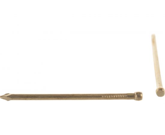 Финишные гвозди Зубр ПРОФИ с латунным покрытием, 1,4х30мм, 50шт 305336-14-30 