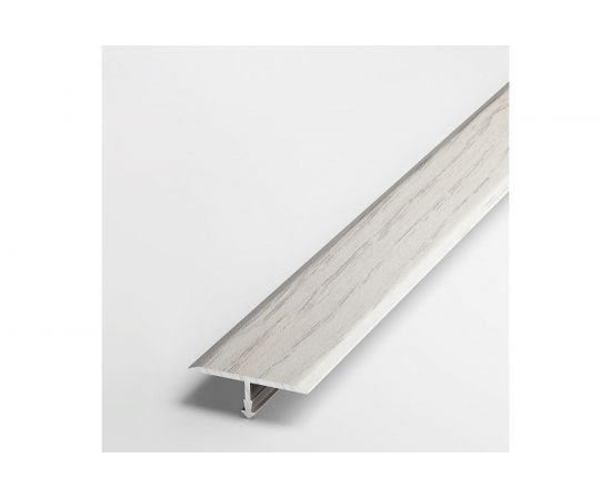 Порог т-образный алюминиевый (26 мм; 2.7 м; декоративный; дуб арктик) Лука УТ000038780 