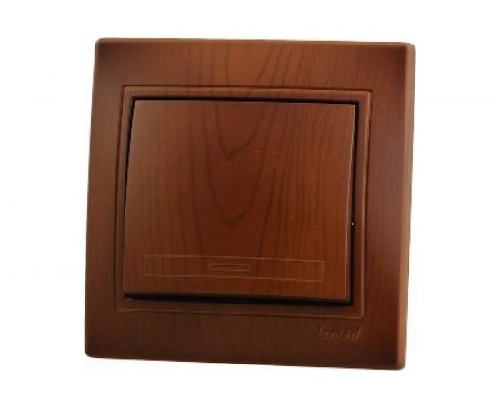 Выключатель Lezard Мира х1 сосна 701-0801-100 