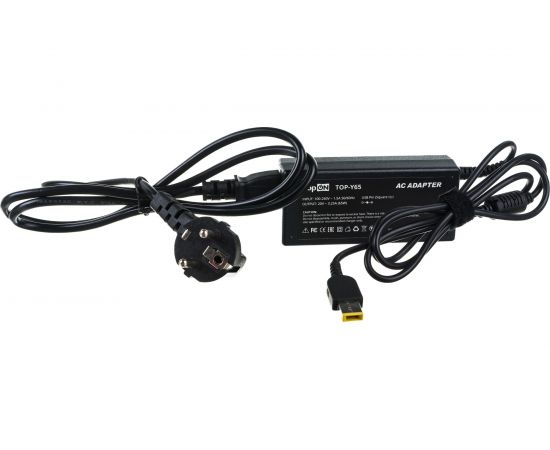 Блок питания для ноутбука Lenovo TopON 20V 3.25A USB Pin 65W ADLX65NCC2A TOP-Y65 