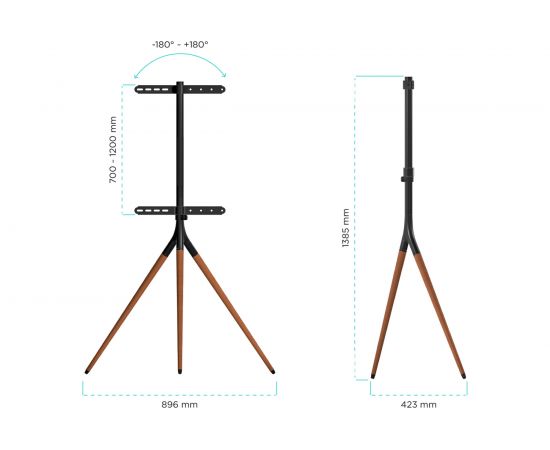 Стойка для ТВ ONKRON TS1220 – изображение 2