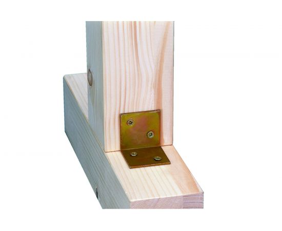 Уголок GAH ALBERTS оцинкованный, 60x60x60х2 мм 332709 – изображение 2