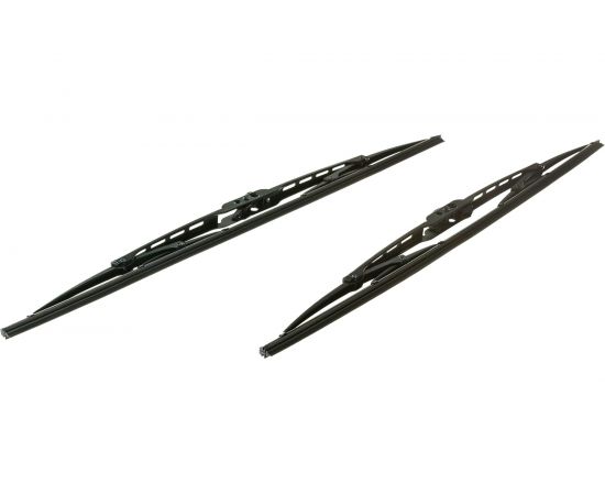 Комплект каркасных щёток стеклоочистителя KRAFT 500/500 мм, 2 адаптера KT 830880 – изображение 2