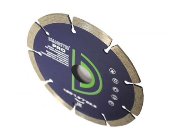 Диск алмазный сегментный универсальный PRO (125х22.2х1.9х7 мм; 9Z) DIAMASTER 121.000.7229 – изображение 2