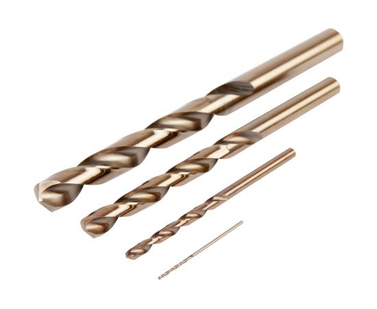 Набор сверл по металлу в металлическом кейсе (25 шт; 1-13 мм; шаг 0.5 мм; HSS-Co) WIEDERKRAFT WDK-DC25 – изображение 3