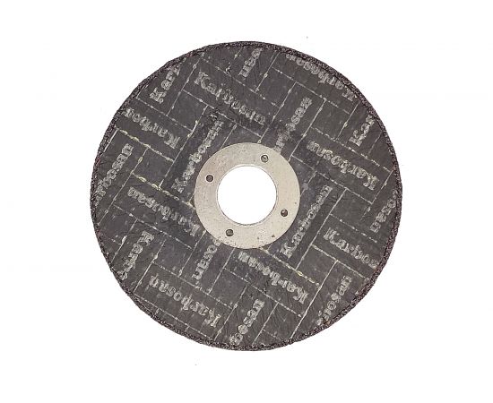 Диск шлифовальный по нержавеющей стали 115х6.4х22 мм INOX Karbosan 10680 – изображение 3