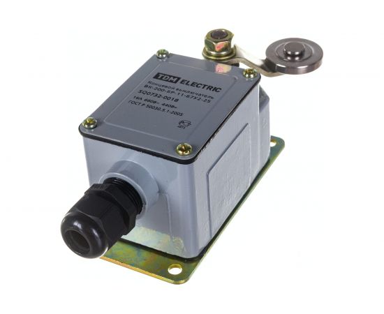 Концевой выключатель TDM ВК-200-БР-11-67У2-25 без самовозврата 16А, 660В, IP67 SQ0732-0018 – изображение 4