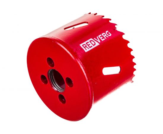 Коронка биметаллическая 60 мм REDVERG 6627115 – изображение 4