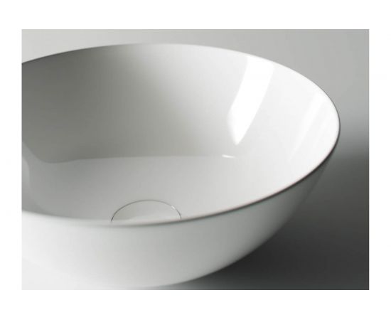 Накладной умывальник чаша Ceramica Nova Element круглая, 358х358х155 мм CN6002 – изображение 4