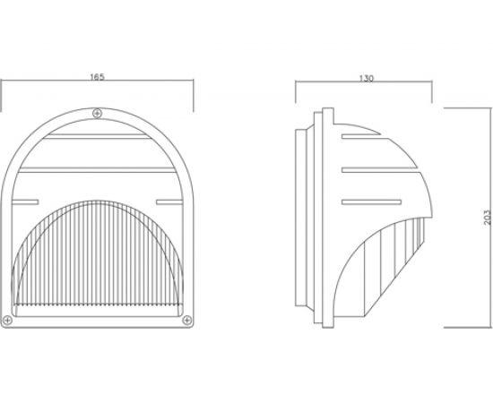 Уличный светильник Arte Lamp A2802AL-1BK – изображение 4