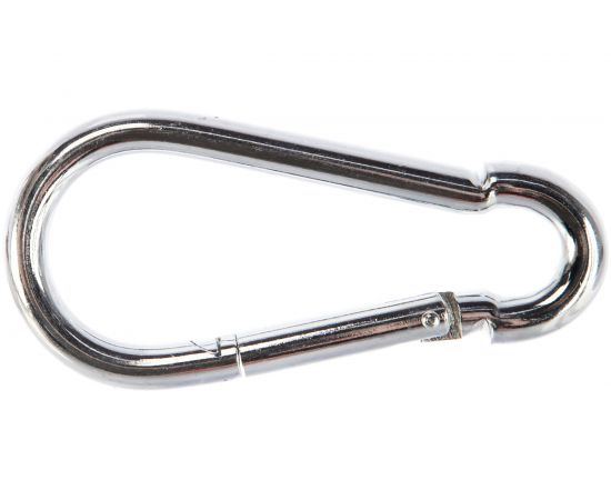 Усиленный карабин Fixbox DIN5299C 12 мм белый цинк 1 шт 243470 