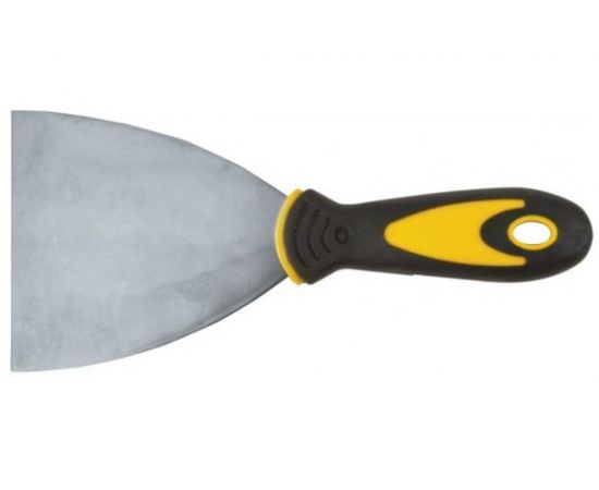 Шпатель FIT нержавеющая сталь, прорезиненная ручка 2"" 50 мм 06693 