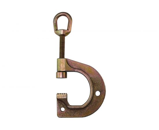 Зажим для кузовных работ WIEDERKRAFT С-образная струбцина с рым-кольцом, 4т WDK-0211 