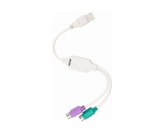 Кабель-адаптер VCOM USB A - 2xPS/2 VUS7057 