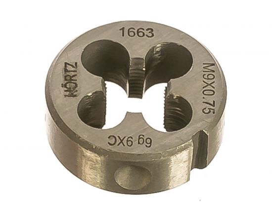 Плашка М 9 х0.75 9ХС HORTZ 204003 