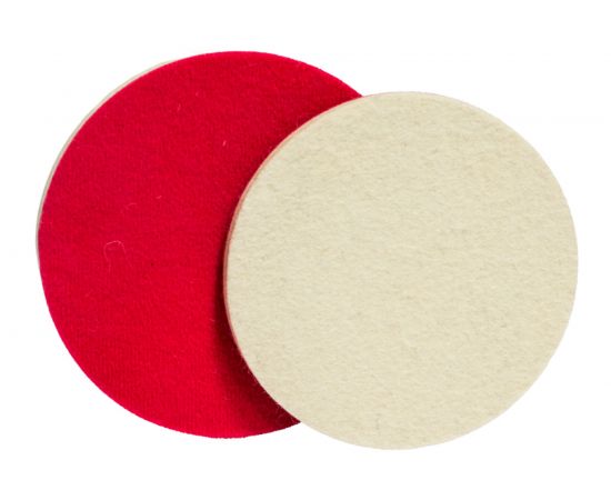 Насадка полировальная на липучке (115х7 мм; мех натуральный) КЕДР 079-1157 54623 