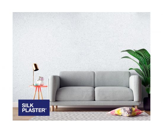 Жидкие обои Absolute Жемчужно-белый 868 гр Silkplaster A104 – изображение 2