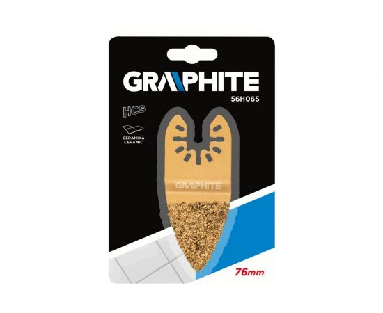 Брайта HM для керамики насыпь из карбида вольфрама 76 мм GRAPHITE 56H065 – изображение 2