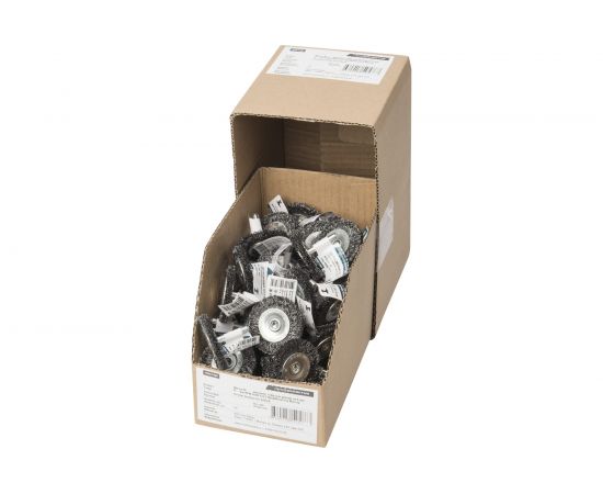 Щетка дисковая по нержавейке 63х9 мм, 30 шт для дрелей Профоснастка 20907003 – изображение 3